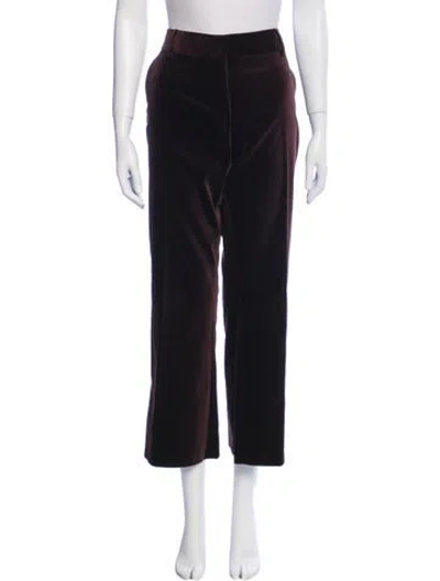 Pre-owned Frame Wide Leg Pants In Black
