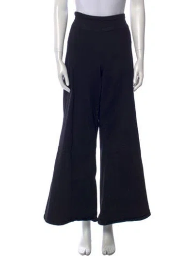 Pre-owned Frame Wide Leg Pants In Black