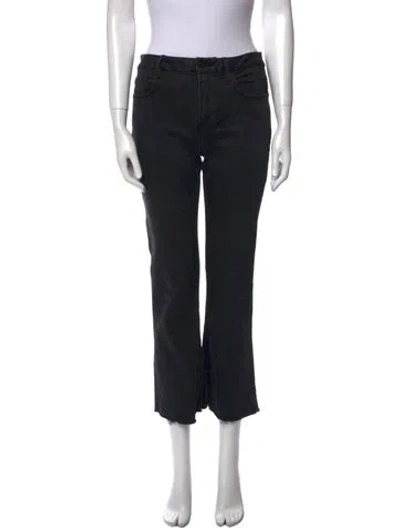 Pre-owned Frame Wide Leg Pants In Black