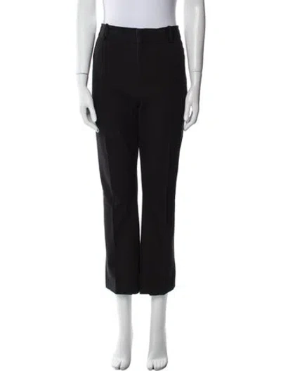 Pre-owned Frame Wide Leg Pants In Black