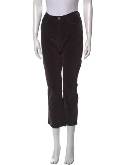 Pre-owned Frame Wide Leg Pants In Black