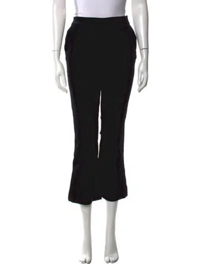 Pre-owned Frame Wide Leg Pants In Black