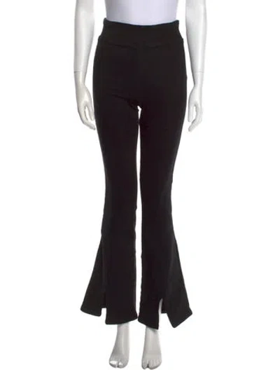 Pre-owned Frame Wide Leg Pants In Black