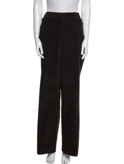 Pre-owned Frame Wide Leg Pants In Black