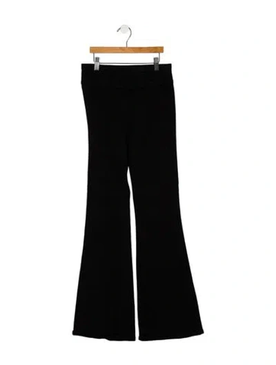 Pre-owned Frame Wide Leg Pants In Black