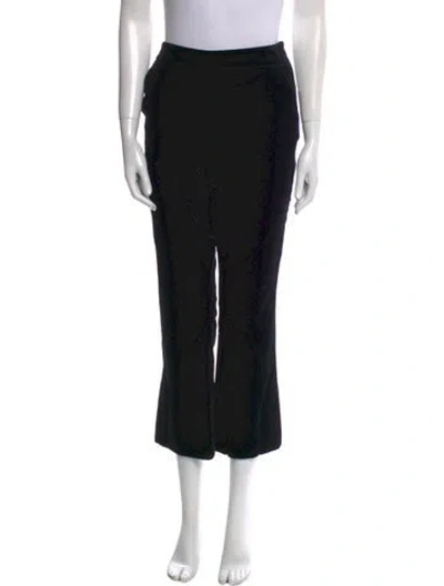 Pre-owned Frame Wide Leg Pants In Black