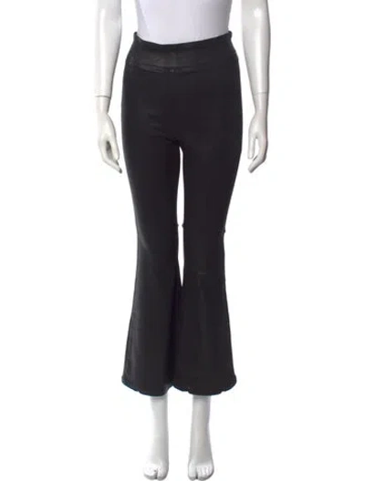 Pre-owned Frame Wide Leg Pants In Black