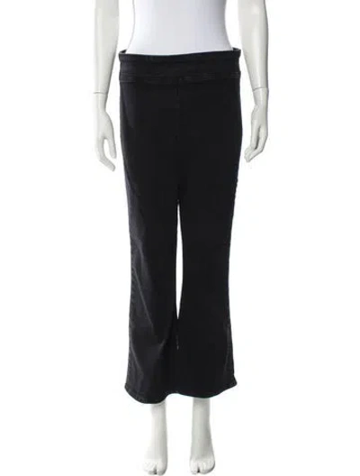 Pre-owned Frame Wide Leg Pants In Black