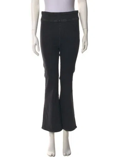 Pre-owned Frame Wide Leg Pants In Black