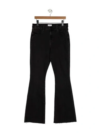 Pre-owned Frame Wide Leg Pants In Black