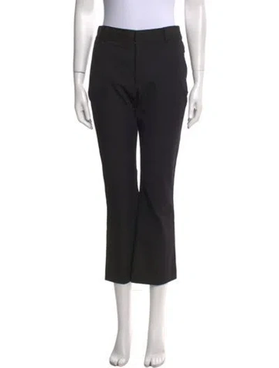 Pre-owned Frame Wide Leg Pants In Black