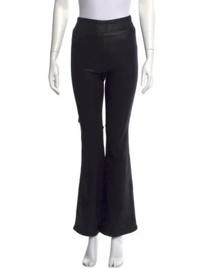 Pre-owned Frame Wide Leg Pants In Black