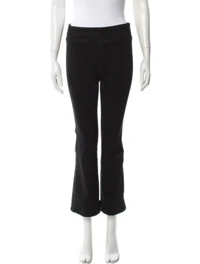 Pre-owned Frame Wide Leg Pants In Black
