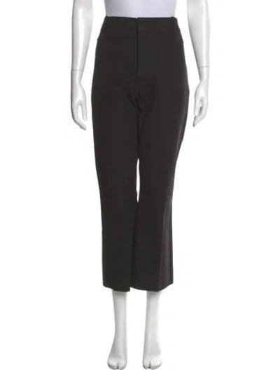 Pre-owned Frame Wide Leg Pants In Black