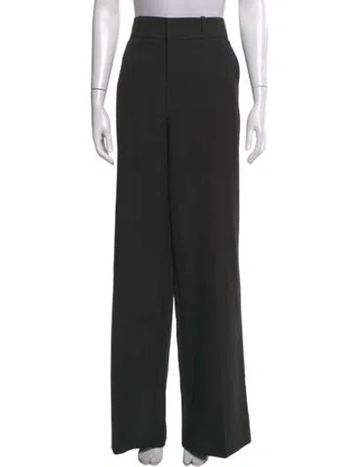 Pre-owned Frame Wide Leg Pants In Black