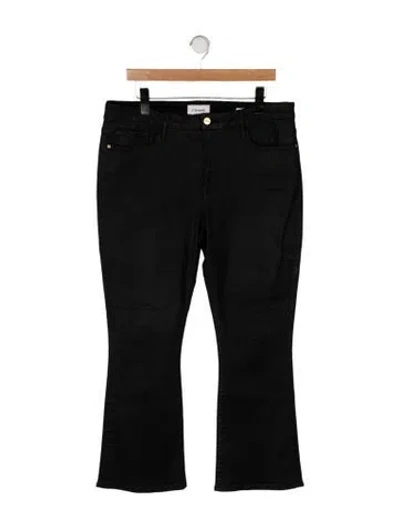 Pre-owned Frame Wide Leg Pants In Black