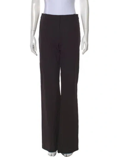 Pre-owned Frame Wide Leg Pants In Black