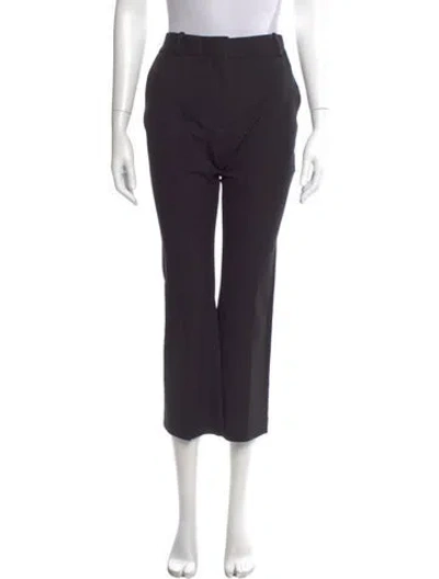 Pre-owned Frame Wide Leg Pants In Black