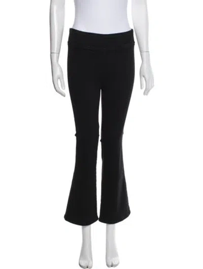 Pre-owned Frame Wide Leg Pants In Black