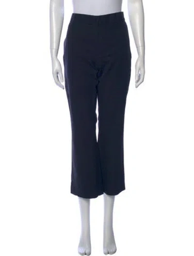 Pre-owned Frame Wide Leg Pants In Black