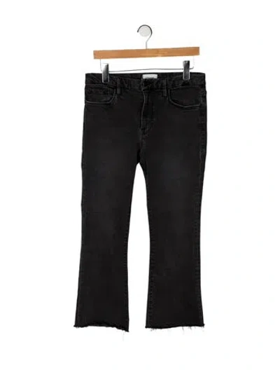 Pre-owned Frame Wide Leg Pants In Black