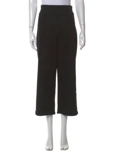 Pre-owned Frame Wide Leg Pants In Black