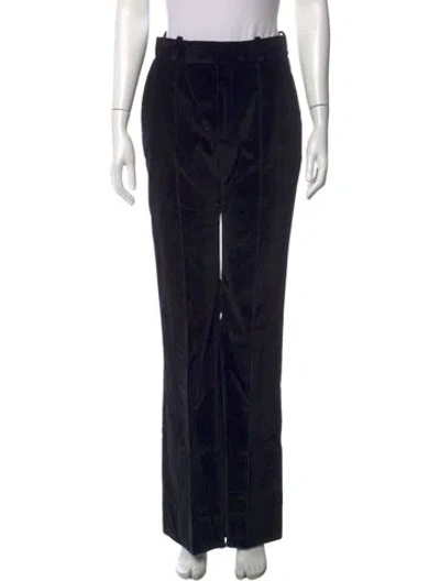 Pre-owned Frame Wide Leg Pants In Black