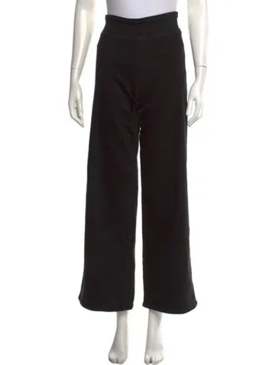 Pre-owned Frame Wide Leg Pants In Black