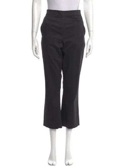 Pre-owned Frame Wide Leg Pants In Black