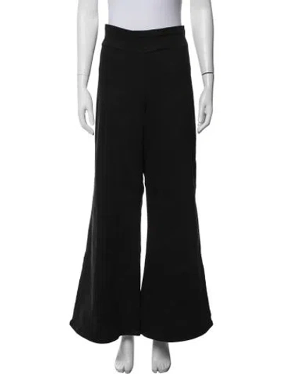 Pre-owned Frame Wide Leg Pants In Black