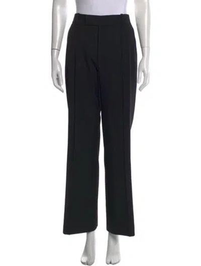 Pre-owned Frame Wide Leg Pants In Black