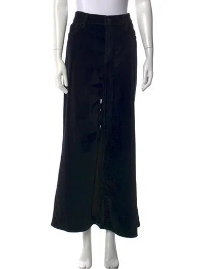 Pre-owned Frame Wide Leg Pants In Black