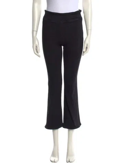 Pre-owned Frame Wide Leg Pants In Black