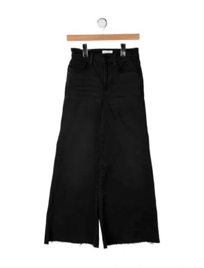 Pre-owned Frame Wide Leg Pants In Black