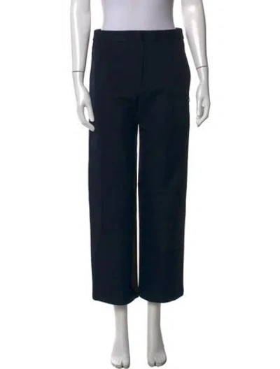 Pre-owned Frame Wide Leg Pants In Black