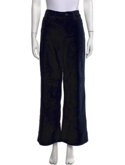 Pre-owned Frame Wide Leg Pants In Black