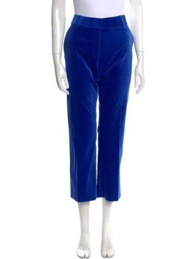 Pre-owned Frame Wide Leg Pants In Blue