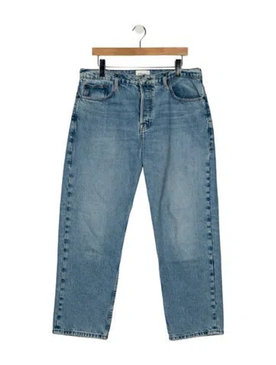 Pre-owned Frame Wide Leg Pants In Blue