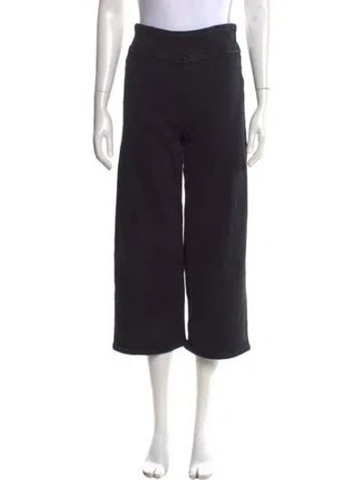 Pre-owned Frame Wide Leg Pants In Blue