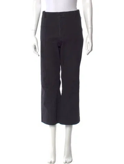 Pre-owned Frame Wide Leg Pants In Blue