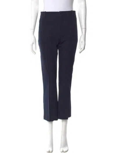 Pre-owned Frame Wide Leg Pants In Blue
