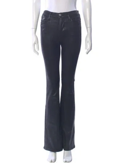 Pre-owned Frame Wide Leg Pants In Blue