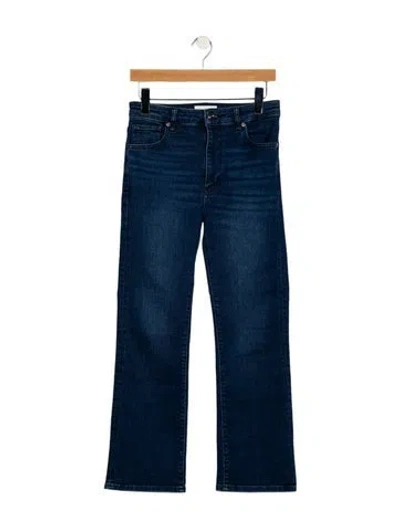 Pre-owned Frame Wide Leg Pants In Blue