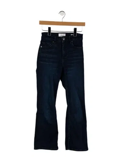 Pre-owned Frame Wide Leg Pants In Blue