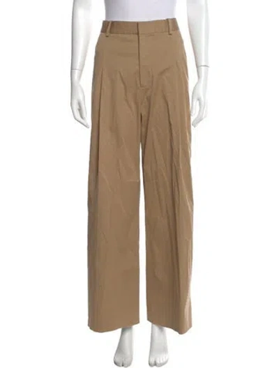 Pre-owned Frame Wide Leg Pants In Brown