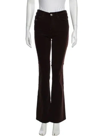 Pre-owned Frame Wide Leg Pants In Brown