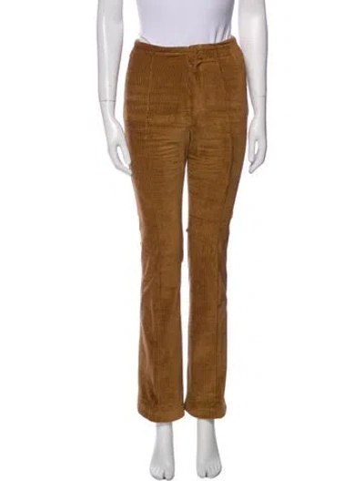 Pre-owned Frame Wide Leg Pants In Brown