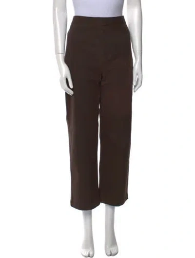 Pre-owned Frame Wide Leg Pants In Brown