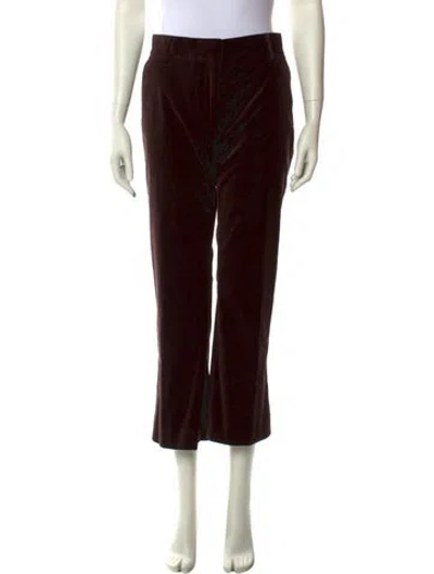 Pre-owned Frame Wide Leg Pants In Brown