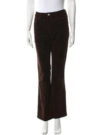 Pre-owned Frame Wide Leg Pants In Brown